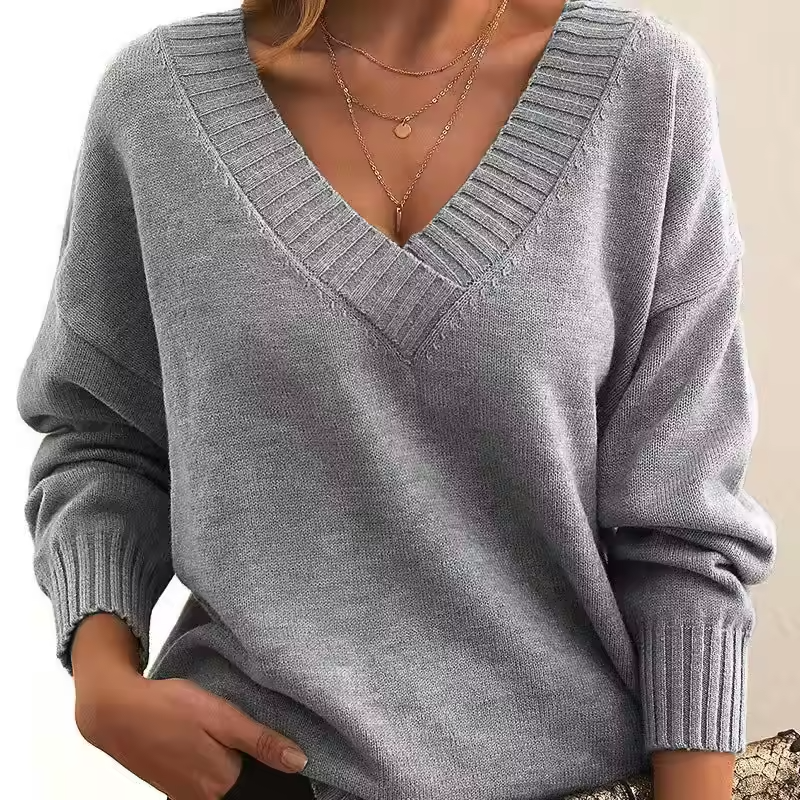 Skye | Women's V-Neck Knit Sweater 7