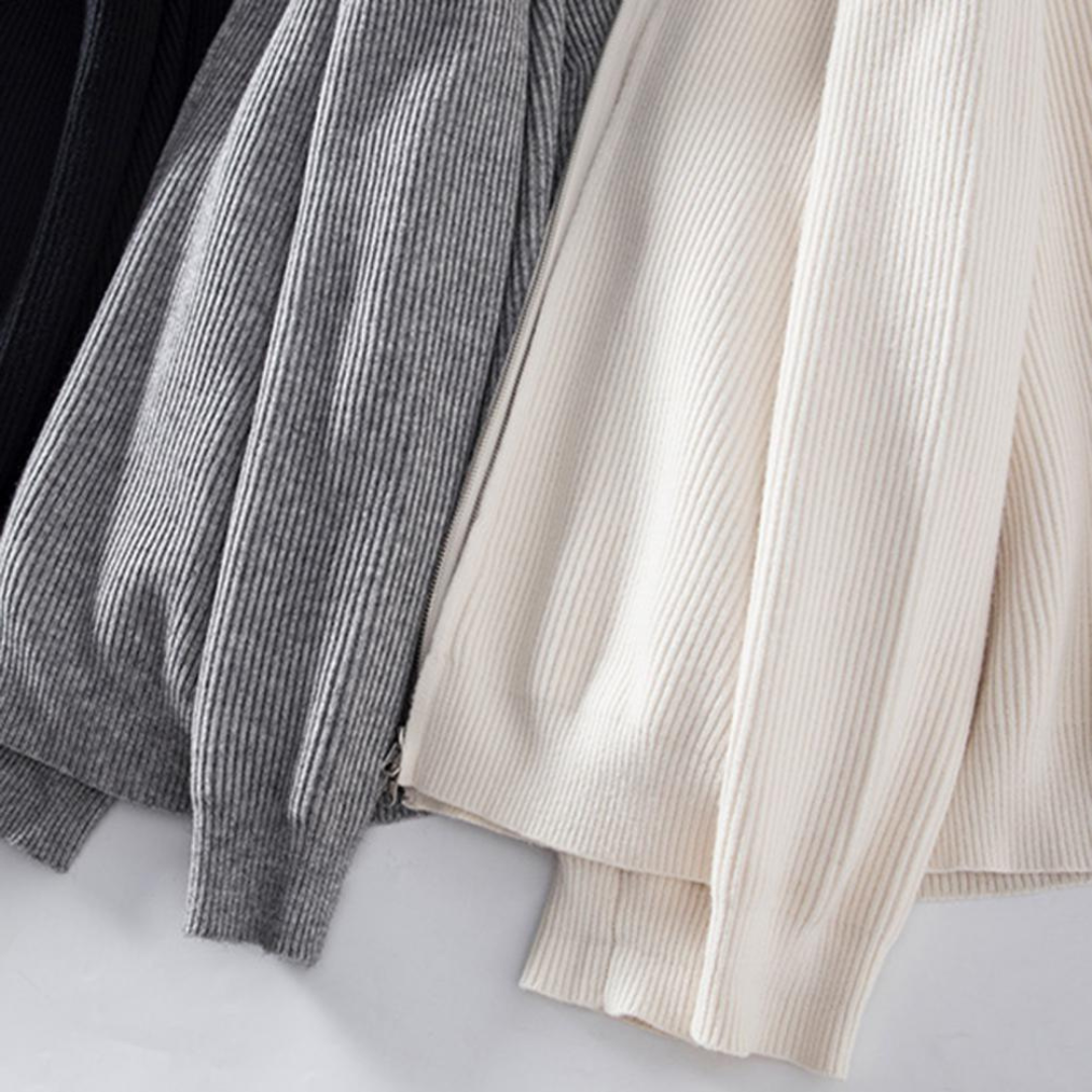 Sophia | Men's Full Zip Sweater Natural Fiber Blend 6