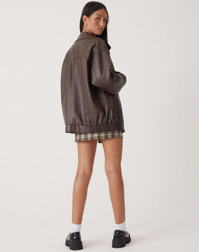 Sophia | Oversized Jacket Lightweight Breathable Fabric Blend 5