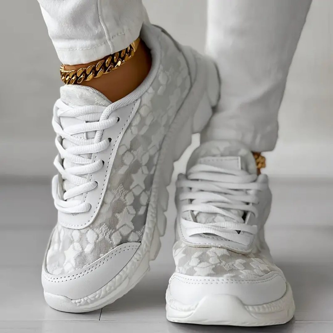Sophia | Sneakers Lace Mesh Upper Cushioned Sole 1