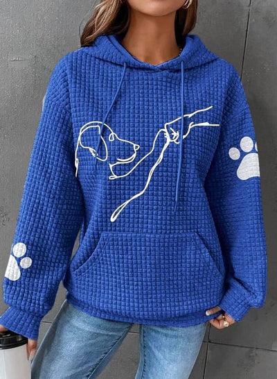 Sophia | Women's Hoodie With Dog Prints 0