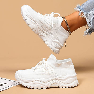 Sophia | Women's Lace-Up Casual Sneakers 3