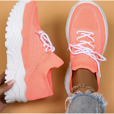 Sophia | Women's Lace-Up Casual Sneakers 6