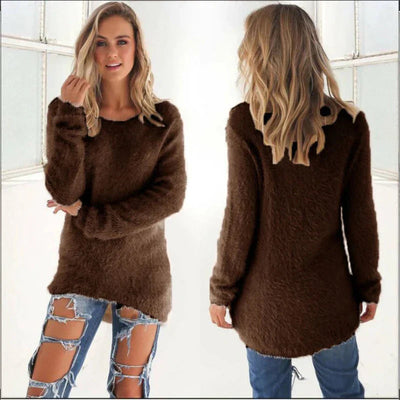 Sophia | Women's Oversized Long Winter Sweater 1