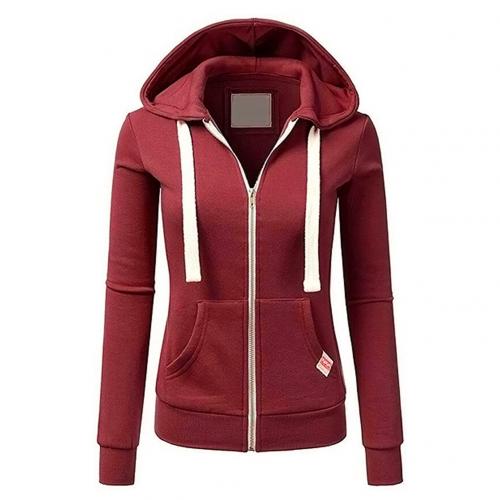 Sophia | Women's Oversized Zip-Up Hoodie Pink with Kangaroo Pocket 0