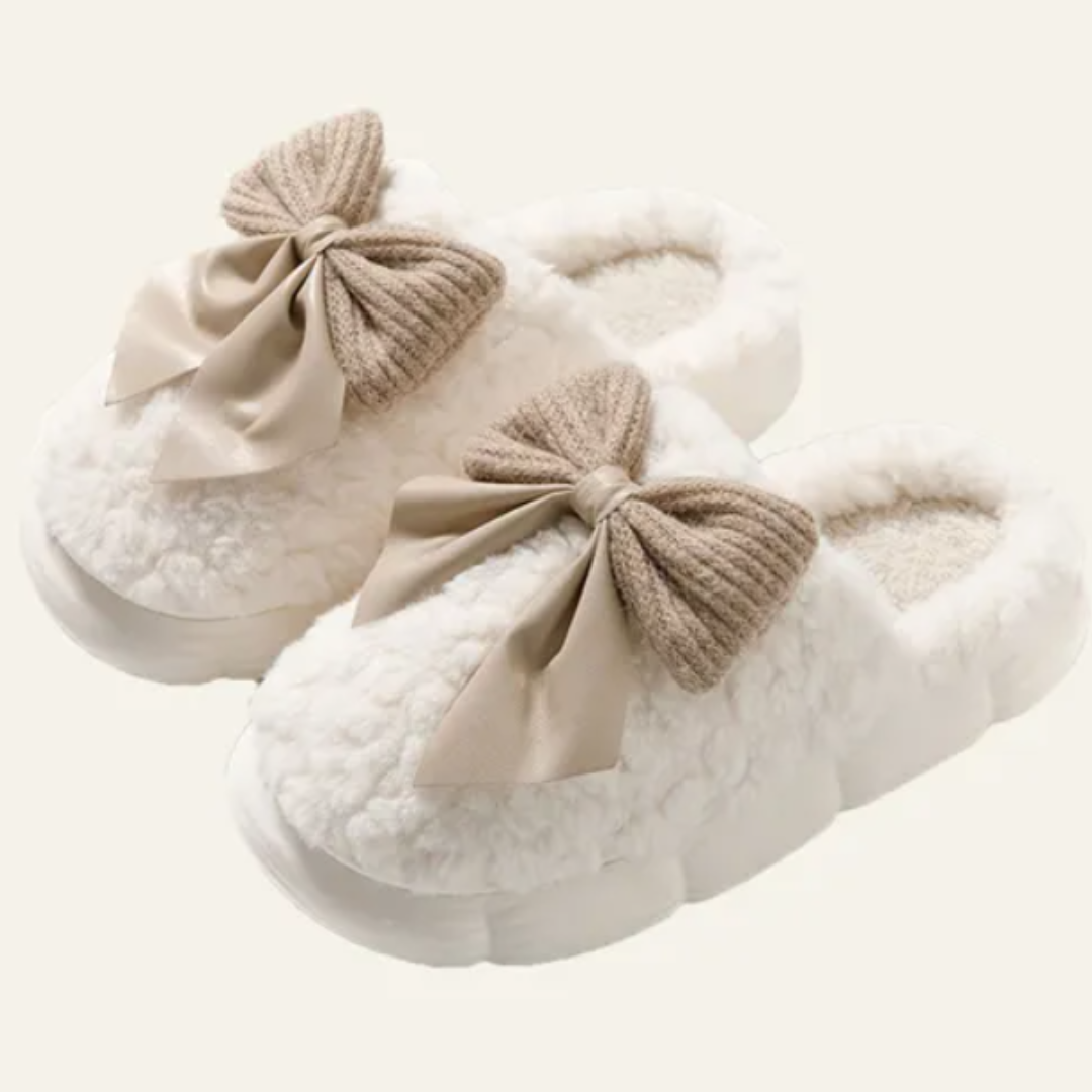 Sophia | Women's Slippers With Bow Detail 1