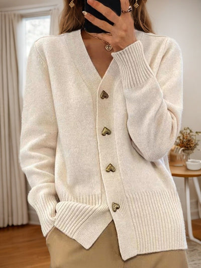 Sophia | Women's Soft Knit Long Cardigan 0