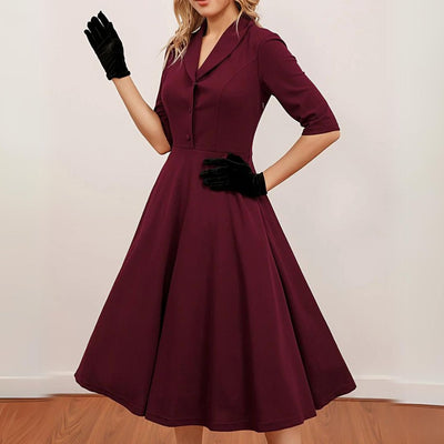 Sophie | Midi Dress Vintage Style 2