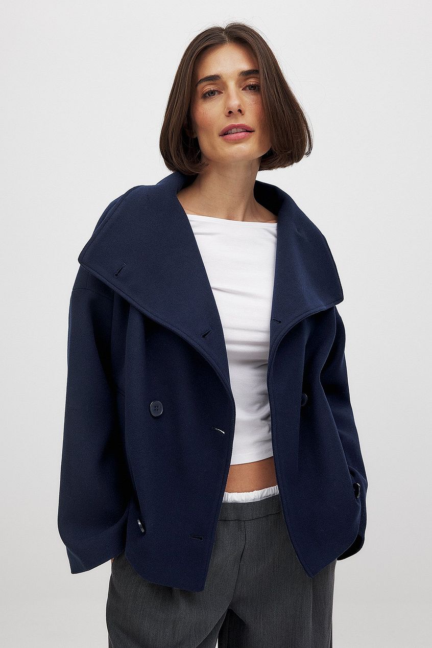 Sophie | Women's Jacket Double-Breasted With Wide Collar 4