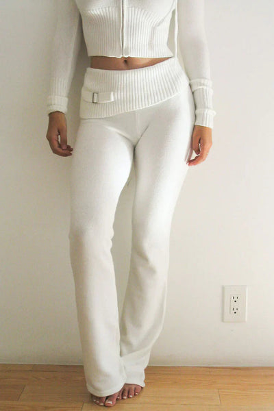 Sophie | Women's Loungewear Set with Zip-Up Cardigan and High-Waisted Pants 4