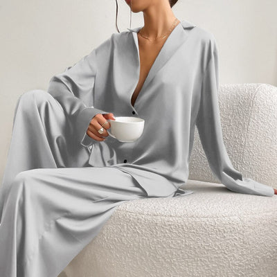 Sophie | Women's Pajama Set with Matching Top and Trousers in Soft Fabric 6