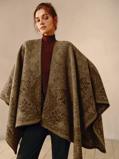 Sophie | Women's Reversible Boho Poncho 4