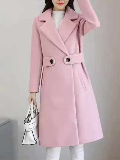 Sophie | Women's Slim-Fit Winter Coat with Belt Detail 10