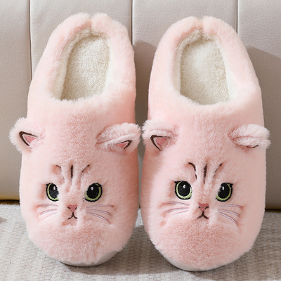 Sophie | Women's Slippers With Cat Design 0
