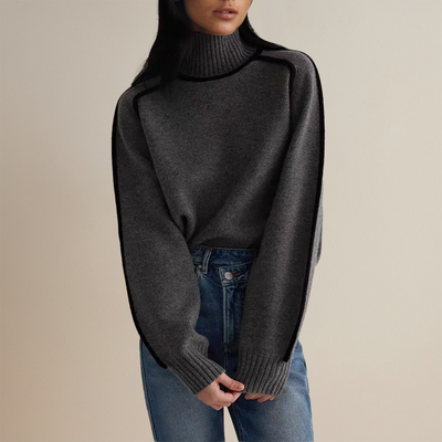 Sophie | Women's Soft-Blend Sweater with Hidden Collar 4