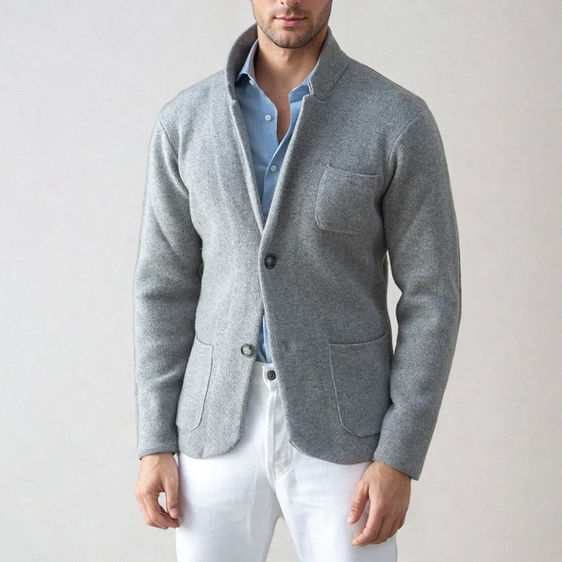 William | Men’s Blazer With Single Pocket 6