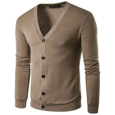 William | Men’s Cardigan Open Front Soft Knitted 7