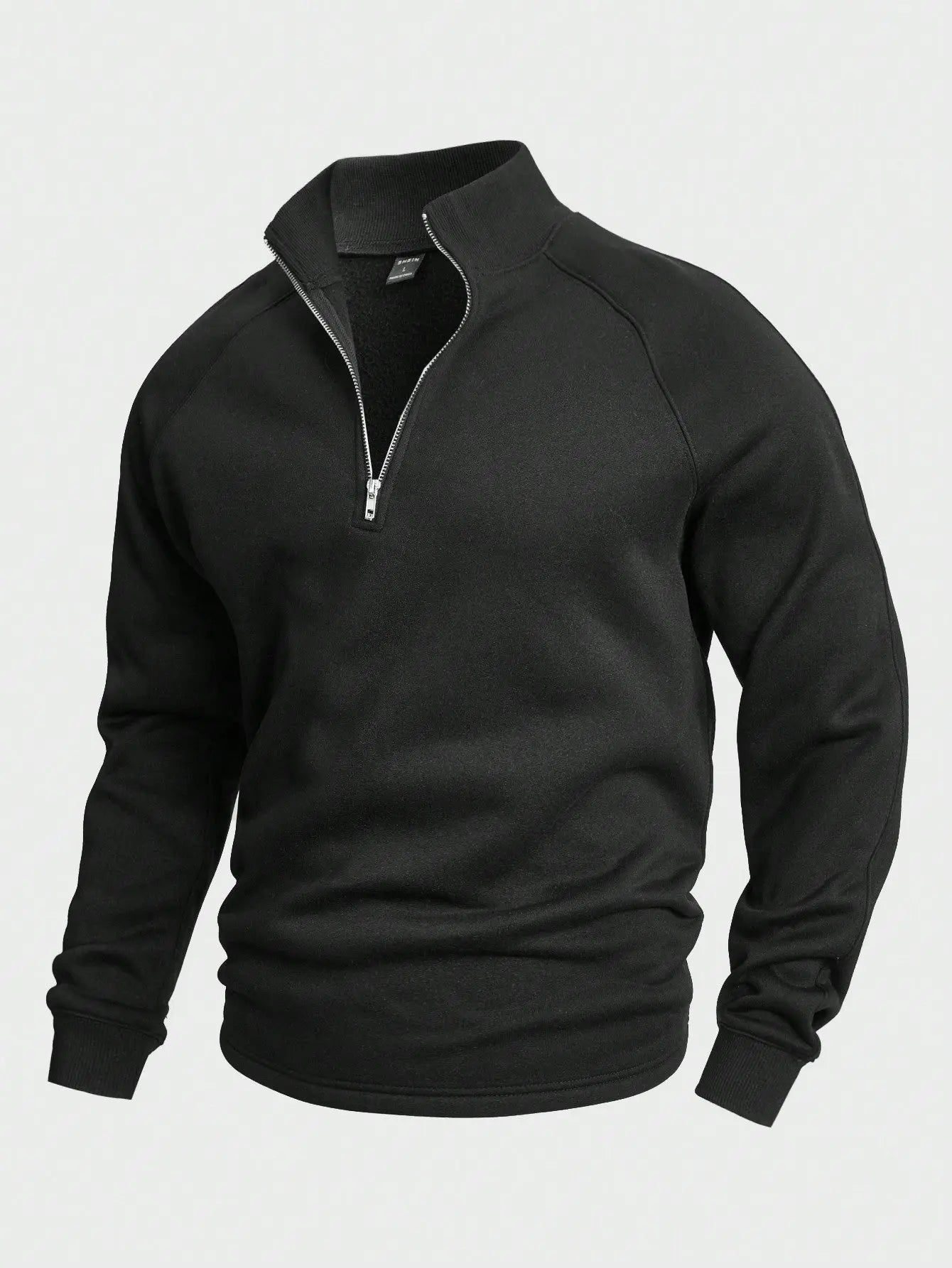 William | Men’s Half-Zip Sweater Breathable Knit 1