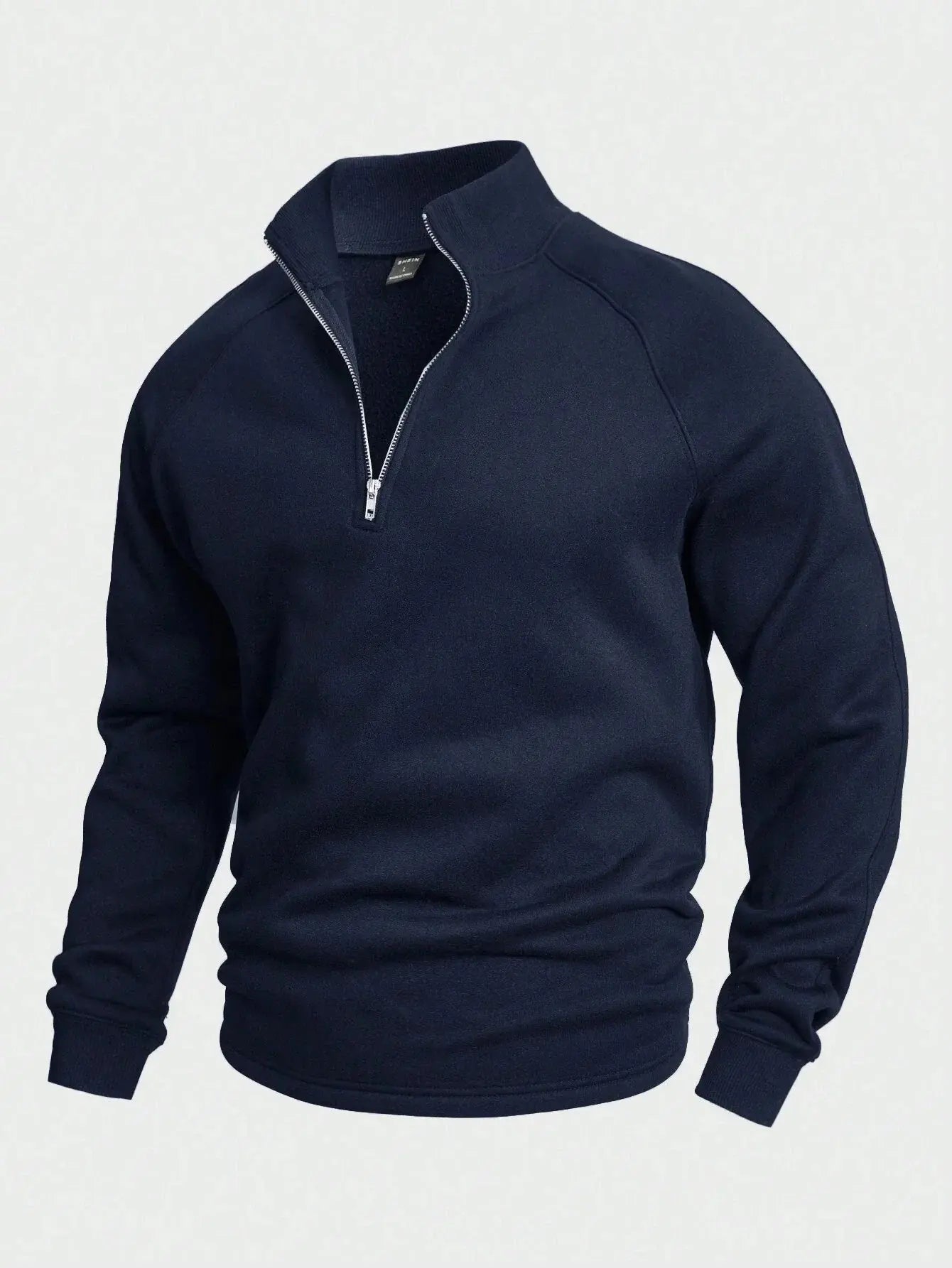 William | Men’s Half-Zip Sweater Breathable Knit 8