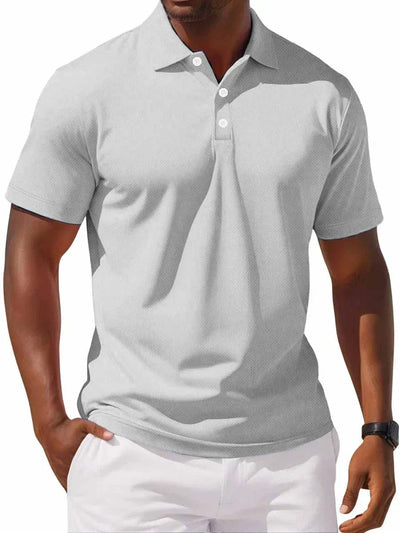 William | Men’s Polo Shirt Breathable Polo-Style Neckline 8