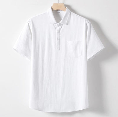 William | Men’s Polo Shirt With Collar And Button Placket 3