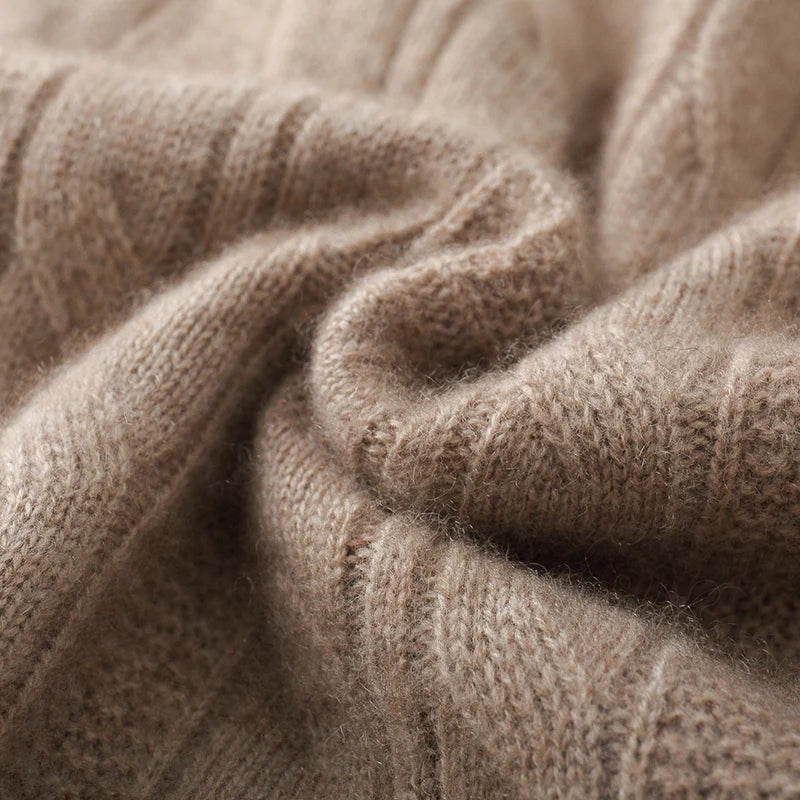 William | Men’s Polo Sweater Smooth Texture With Collar 5