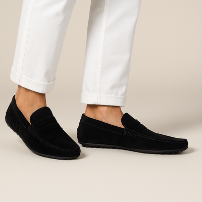 William | Men’s Slip-On Loafers With Moc Toe 0