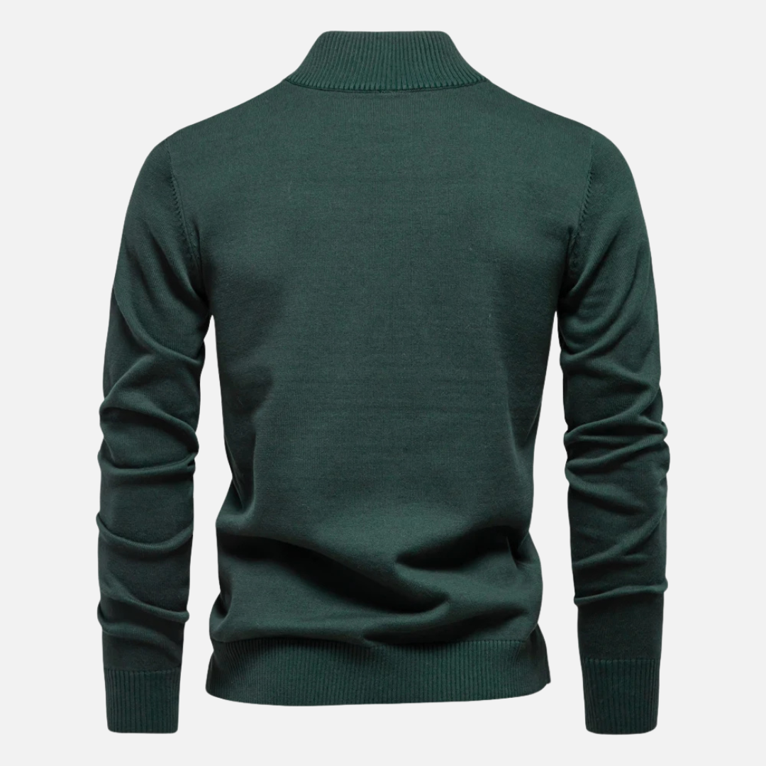 William | Men’s Sweater Quarter Zip Smooth 2