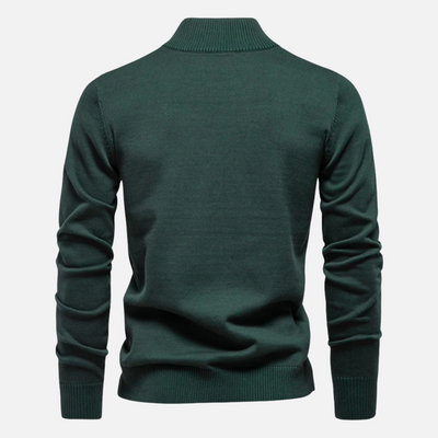 William | Men’s Sweater Quarter Zip Smooth 2
