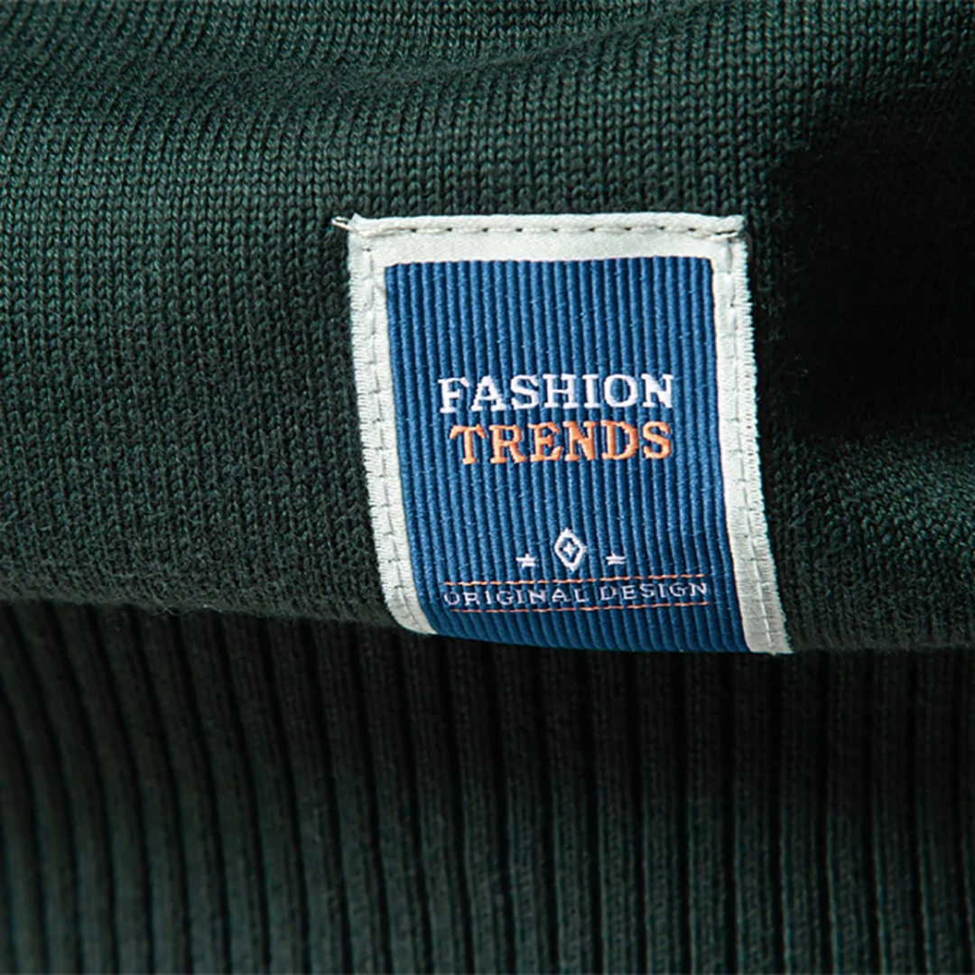 William | Men’s Sweater Quarter Zip Smooth 4