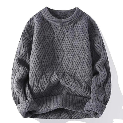 William | Men’s Sweater Soft Texture Retro Design 0