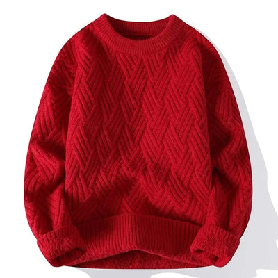 William | Men’s Sweater Soft Texture Retro Design 2